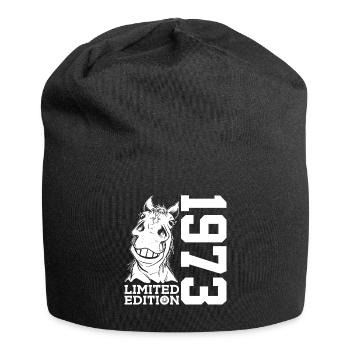 ÉDITION LIMITÉE DE 1973 ÉQUITATION DU 53E ANNIVERSAIRE DU CHEVAL - Bonnet en jersey - noir - Devant