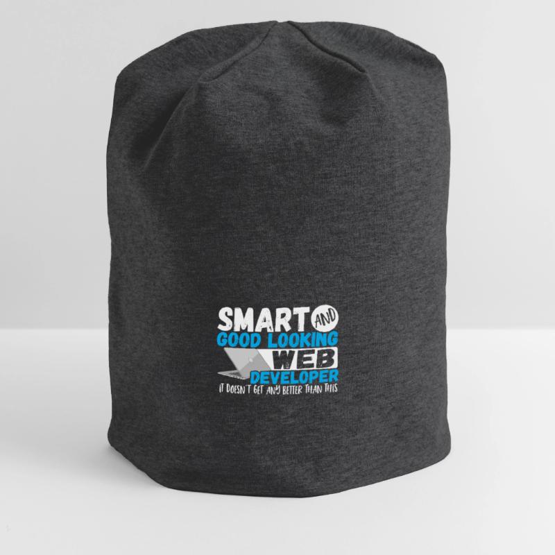 Programmer Smart And Good Looking Web Developer Jersey Beanie
