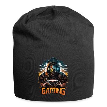 Video Game Controller Gamer Gaming Konsole PC - Jersey-Beanie - Schwarz - Vorne