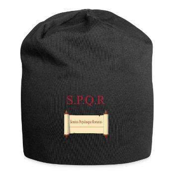 Chemise SPQR Historsisches - Bonnet en jersey - noir - Devant