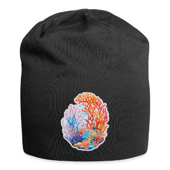 Corail - Bonnet en jersey - noir - Devant