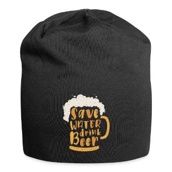 Save water Drink beer - Jersey Beanie - black - Front