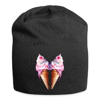 Glace 2 - Bonnet en jersey - noir - Devant