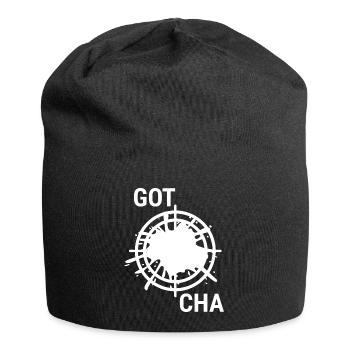 Paintball Airsoft - Bonnet en jersey - noir - Devant