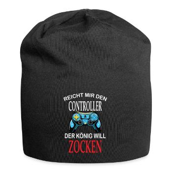 Zocken Controller Konsole ps Gamer T-Shirt - Jersey-Beanie - Schwarz - Vorne