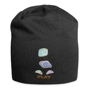 Kawaii Gaming - Sweet fun! - Jersey Beanie - black - Front