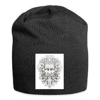 Dieu grec - Bonnet en jersey - noir - Devant