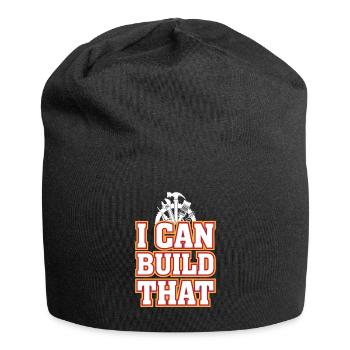 This is what I can build - Jersey Beanie - black - Front