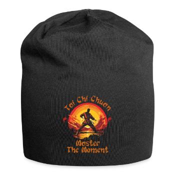 Tai Chi Chuan Master the Moment Taijiquan - Jersey Beanie - black - Front
