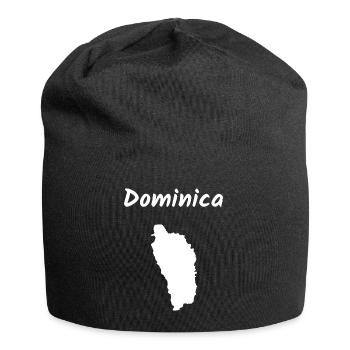 Dominica Caribbean Island Holiday Idea - Jersey Beanie - black - Front