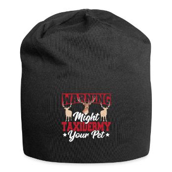 Warnung könnte Taxidermie Ihr Haustier Taxidermist - Jersey-Beanie - Schwarz - Vorne