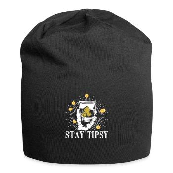 Bartender Waiter Bartender Cocktail Bar Barmaid - Jersey Beanie - black - Front