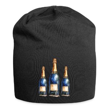 Champanger - Bonnet en jersey - noir - Devant