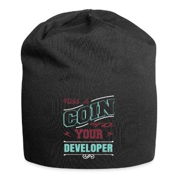 Spécialiste en informatique de santé informatique - Bonnet en jersey - noir - Devant