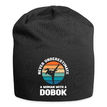 Tang Soo Do Kämpfer | Koreanisch Kämpfen Geschenke - Jersey-Beanie - Schwarz - Vorne
