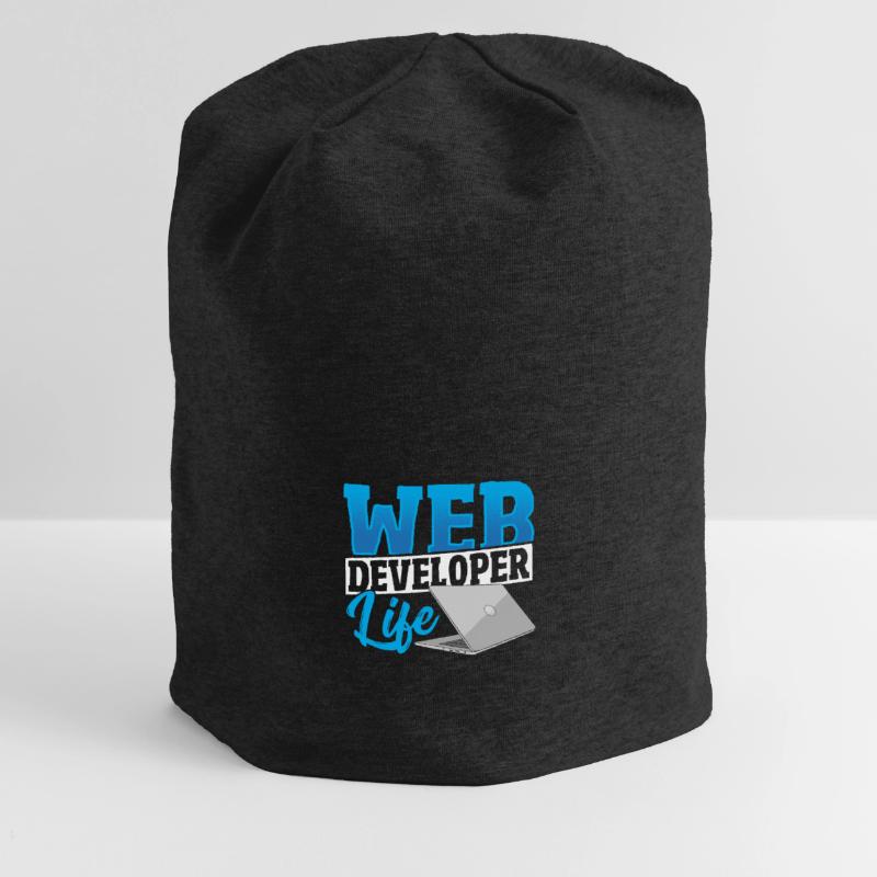 Web Developer Life Web Developer Programmer Jersey-Beanie
