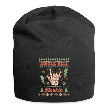 Ugly Christmas Sweater - Jersey Beanie - black - Front