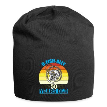 O-Fish-Ally 50 years old - Jersey Beanie - black - Front