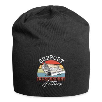 Bibliophile Auteur Blogueur Journalistique - Bonnet en jersey - noir - Devant