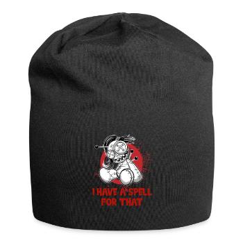 Magie Art Sombre Occulte Sorcière Designs - Bonnet en jersey - noir - Devant