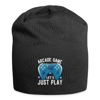 Jeu d’arcade Let’s Just Play - Bonnet en jersey - noir - Devant