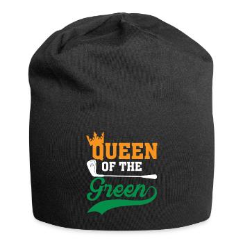 Reine du vert - Bonnet en jersey - noir - Devant