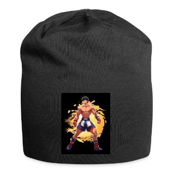 Kick Boxing - Bonnet en jersey - noir - Devant