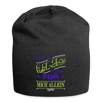 Great Dane Doggie Egalite Wine Spritzer Puppy Bday - Jersey Beanie - black - Front