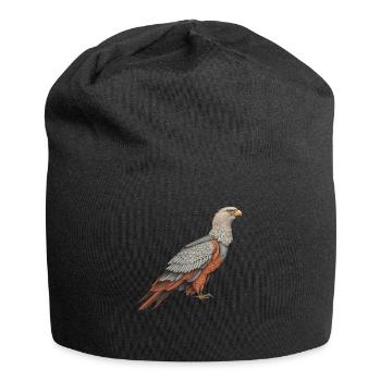 Eagle, Bird, Bird of Prey, Feather, Animal, Wildlife, Feather - Jersey Beanie - black - Front
