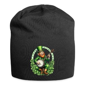 Leprechaun Banjo Player I Irish Music I St. - Jersey-Beanie - Schwarz - Vorne