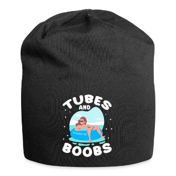 Tubes And Boobs Tube Floating River Floater - Jersey-Beanie - Schwarz - Vorne