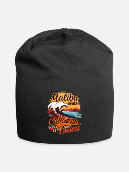 California Place Malibu - Jersey-Beanie - Schwarz