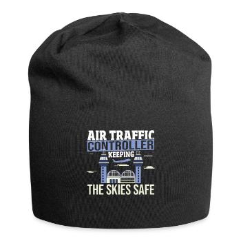 Radar Pilots Runway Air Traffic Controller - Jersey Beanie - black - Front