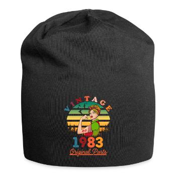 Vintage 1983 - Jersey Beanie - black - Front