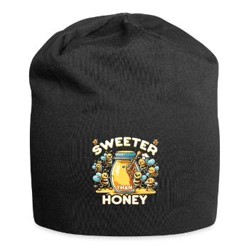 Amoureux des abeilles Apiculteurs Amis de la nature Apiculteurs - Bonnet en jersey - noir - Devant