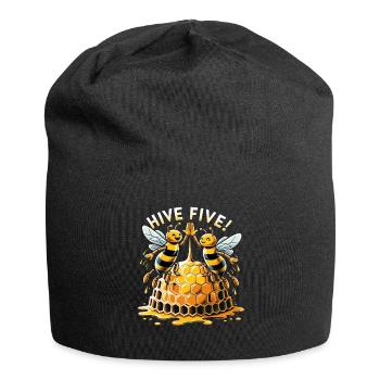 Amoureux des abeilles Apiculteurs Amis de la nature Apiculteurs - Bonnet en jersey - noir - Devant