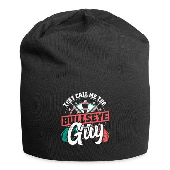 Throwing Sport Dart Player Dart-Throwing - Jersey Beanie - black - Front