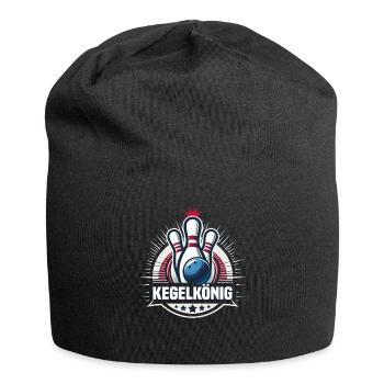 Bowling King Skittles Bowling Club Design for Bowling - Jersey Beanie - black - Front