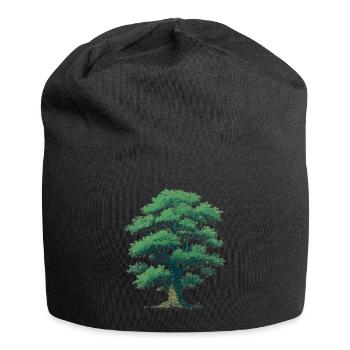 Tree - Jersey Beanie - black - Front