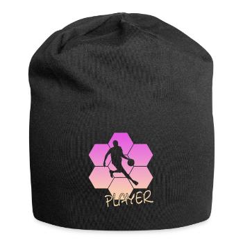 Basketball - Jersey-Beanie - Schwarz - Vorne