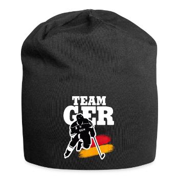 EISHOCKEY DEUTSCHLAND GERMANY - Jersey-Beanie - Schwarz - Vorne