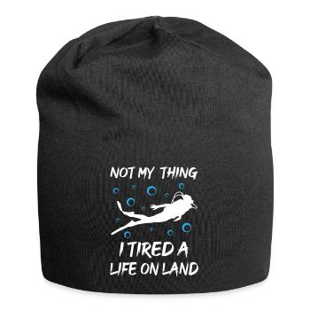 Not my Thing Diving Ocean - Jersey Beanie - black - Front