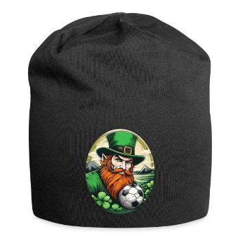 Football Trèfle de la Saint-Patrick - Bonnet en jersey - noir - Devant