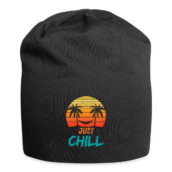 JUST CHIIL - Jersey Beanie - black - Front