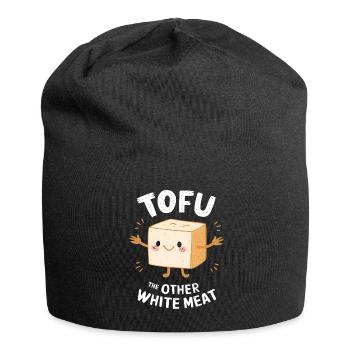 Tofu Lustiges - Jersey-Beanie - Schwarz - Vorne