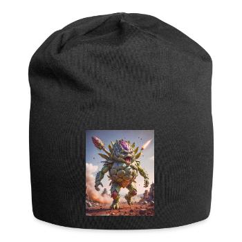 Gemüse Untergang Apocalypse Monster transformat - Jersey-Beanie - Schwarz - Vorne