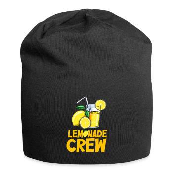 Limonade Lemonade Crew Zitronen Limo Saft Eis - Jersey-Beanie - Schwarz - Vorne