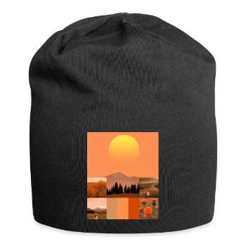 Couchers. - Bonnet en jersey - noir - Devant