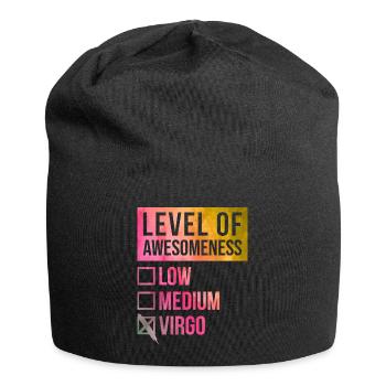 Virgo - Jersey Beanie - black - Front