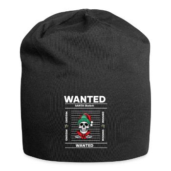 Christmas Skeleton T-Shirt , Sweater , Hoodie - Jersey Beanie - black - Front